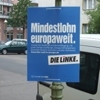 Plakat von den Linken