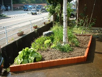 ハーブガーデンできあがり！