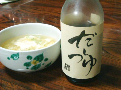 鳥居さんのだしつゆとお吸い物