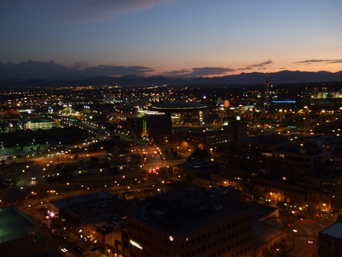 Denver Downtown at Night