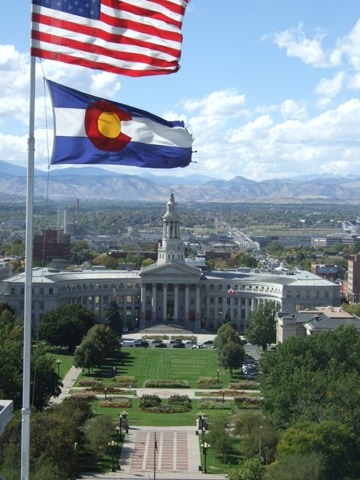 View from the State Capitol