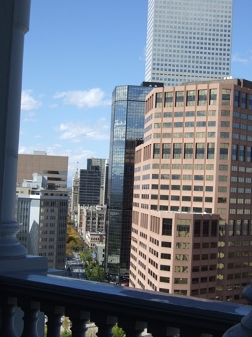 View from the State Capitol