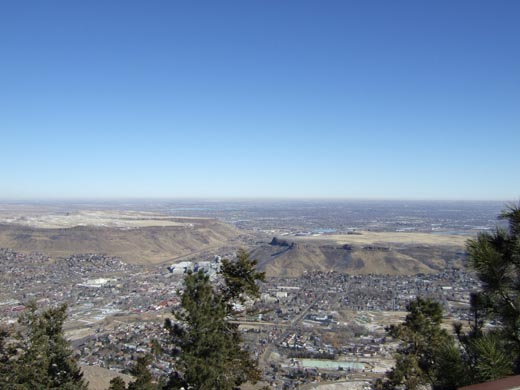 View on Downtown Golden
