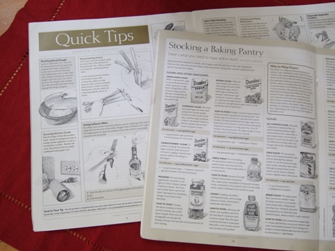 COOK'S ILLUSTRATED 中のページ