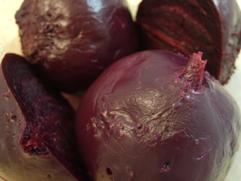 赤ビーツ・ゆであがり