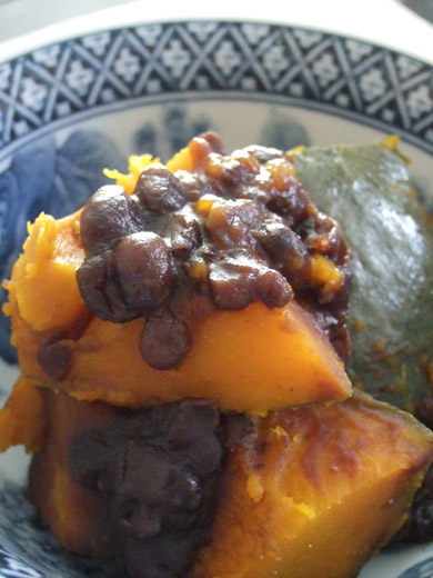 かぼちゃと小豆のいとこ煮